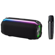 Колонка блютус NewRixing NR-8809W с беспроводным микрофоном