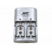 Зарядное Устройство MP-C802B для Ni-Mh Аккумуляторов 4AA/4AAA/2x6F22
