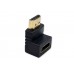 Переходник HDMI/F-HDMI/M угловой 90°