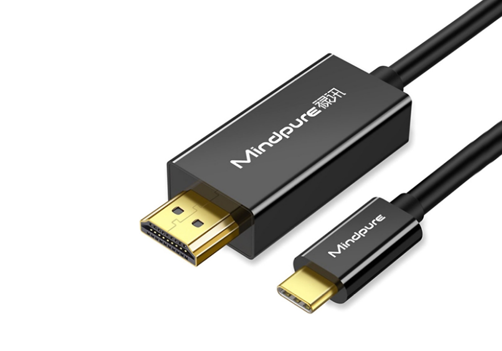 Mindpure TypeC M - HDMI M Кабель, 2м, 4K