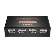 Сплиттер HDMI 1x4 порта 