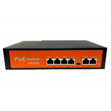 Коммутатор POE B125X  4 порта(4POE+2FE 10/100 mB/s) Коммутатор POE B125X  4 порта(4POE+2FE 10/100 mB/s)
