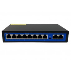 Коммутатор POE NADO-08-POE(mini) 8 портов(8POE+2FE 10/100 mB/s)