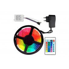 Светодиодная лента LED RGB 60LED IP65 5м. Светодиодная лента LED RGB 60LED IP65 5м.