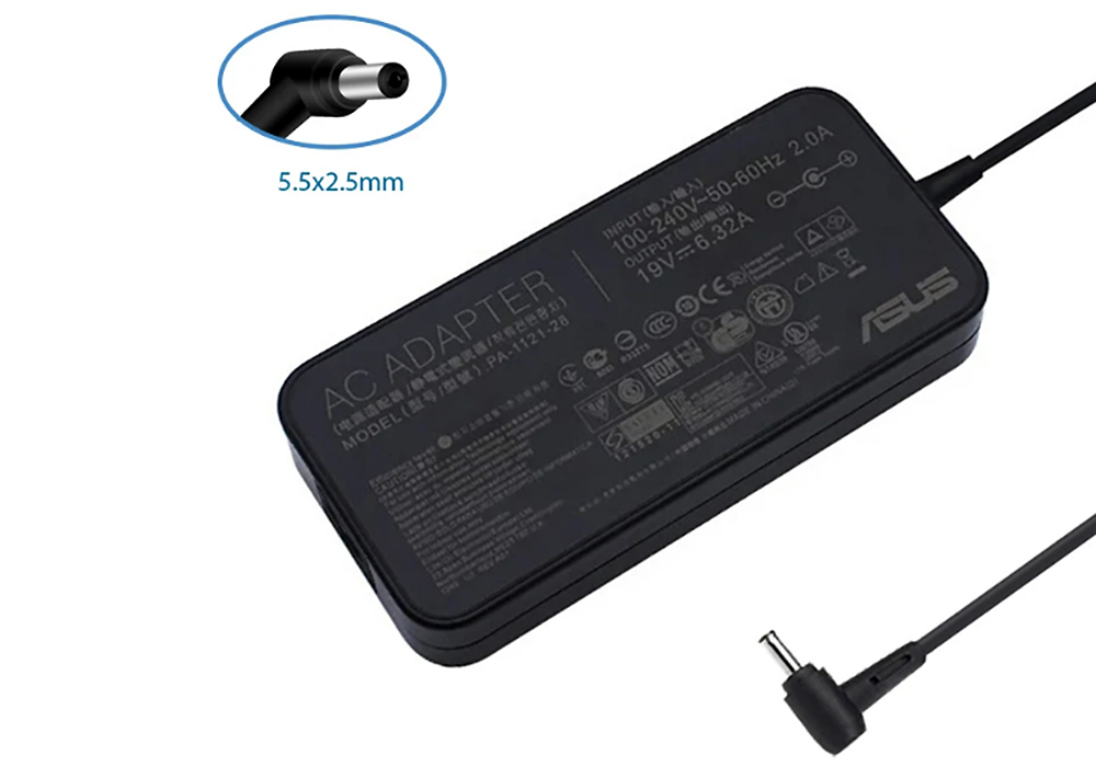 Блок Питания ASUS 19V 6.32A 120W: Мощность и Надежность