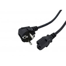 Кабель сетевой Евровилка-С13(ПК) 1.5м, Оптима 28*014/0.5 Кабель сетевой Евровилка-С13(ПК) 1.5м, Оптима 28*014/0.5