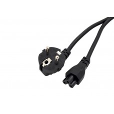 Кабель C5 250В/10A OPTIMA для ноутбуков, 1.5 м Кабель C5 250В/10A OPTIMA для ноутбуков, 1.5 м