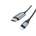 Удобный и надежный кабель Lightning-HDMI hoco UA15