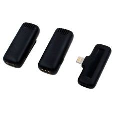 Микрофон петличный J13 iPhone,2в1 с зарядным боксом