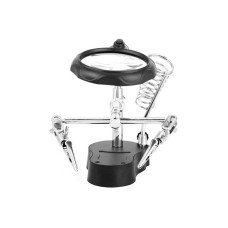 Лупа с держателем плат "Третья рука" TE-801